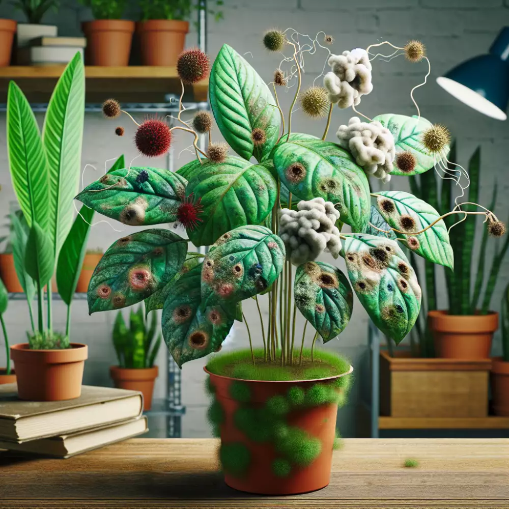 nemoci pokojových rostlin